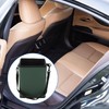 A ABSOPRO Car Trash Can Hanging and Foldable 6.3" Length