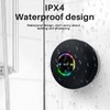 Unbranded Portable Waterproof Bluetooth Wireless Shower Speaker Bathroom Speaker LED