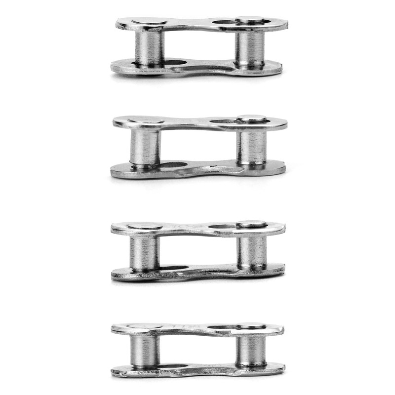 QWORK® 12 Pairs Chain Lock Bicycle Chain for 6-7-8 9