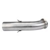 Motorcycle Full Exhaust System Vent Middle Pipe Link Connect for