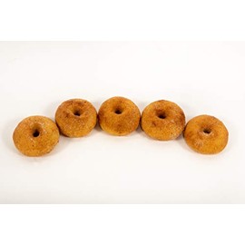Just Dough It Fake Mini Cinnamon and Sugar Donuts (Set of 6)