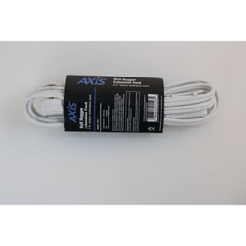 AXIS 45503 6-Feet 3-Outlet White Wall Hugger Indoor Extension Cord