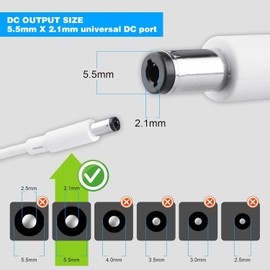 iNextStation 24V 1.5A Power Adapter Supply AC 100-240V to DC Transformer for LED Light Strip LCD Monitor Router Car Devices 5.5mm X 2.1mm US Plug UL Listed