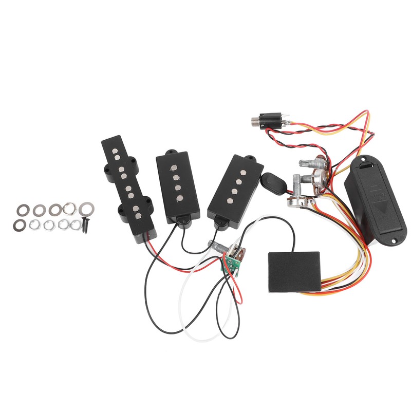 Electric Bass Pickup Excellent Audio Output Preamp Wiring Circuit Guitar