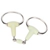 Stainless Steel Horse Bit Apple Flavor Rubber Wrapped Horse Mouth