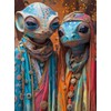 Meet The Aliens Nymira and Dantar - Un rompecabezas de