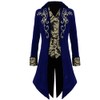 Apocrypha Mens Medieval Steampunk Tailcoat Victorian Prince Jacket Frock Coat