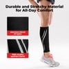 BraceBull Calf Compression Sleeves for Men & Women (1 Pair),
