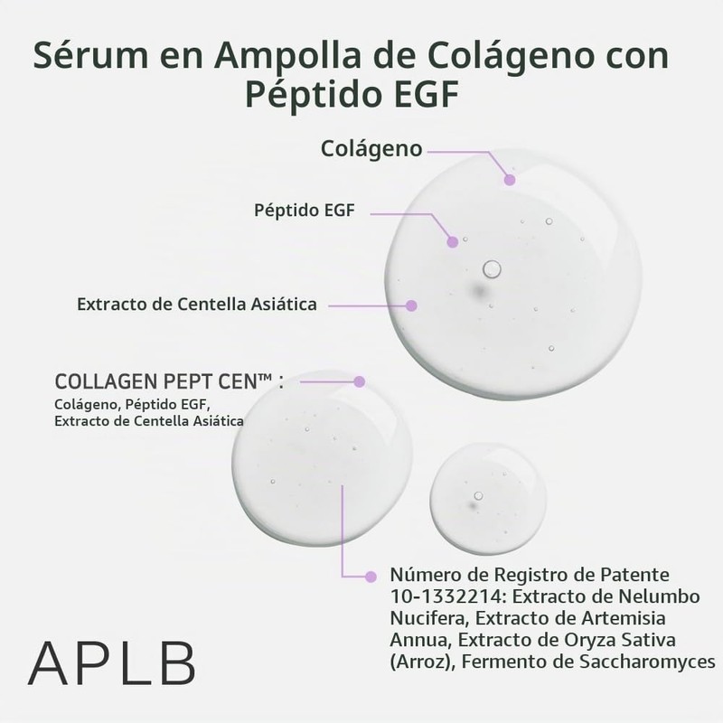 Aplb - Collagen Egf Peptide Ampoule Serum Collagen Pept CEN™