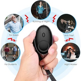 Keychain Set for Women with Personal Safety Alarm, Opener & Pompom - Safety Keychain Accessories 9 Pcs Perfect for Valentine's Day, Mother's Day, Christmas Day or Bestie Gifts.