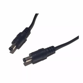 Unbranded/Generic 2.1mm x 5.5mm Coaxial DC 12VDC 12V 9V Power Adapter Male to Male 12" patch cable