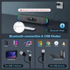 SOULION R200 PC Speaker USB Bluetooth Soundbar for Laptop, Monitor,