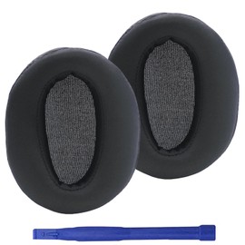 Adhiper WH-CH710N Ear Pads Replacement Ear Pads for Sony WH-CH700N, WH-CH710N, WH-CH720N, Compatible with Sony WH-CH710N Headphones (Ice Silk Cloth/Black)
