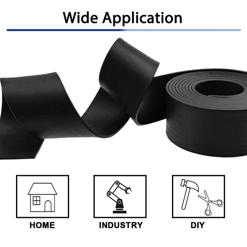 Rubber Strips, Neoprene Rubber Mat, Solid Rubber Profile Rubber Plate