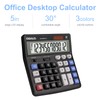 OSALO Calculator Large Buttons Extra Large Display 12 Digit Desk