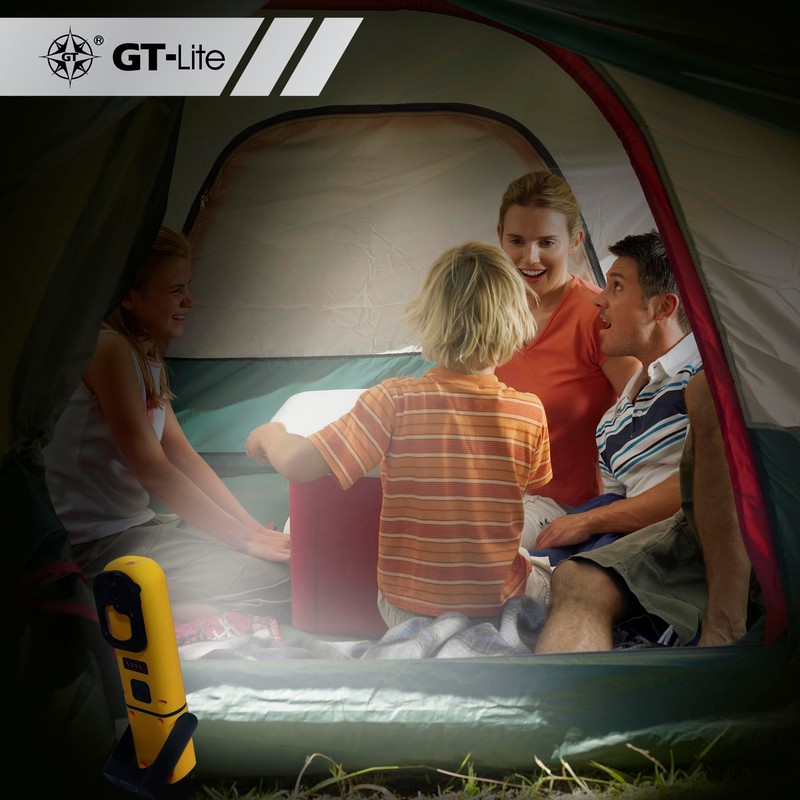 GT-Lite LED Rechargeable Work Light - 300 Lumen Flashlight, 6ft