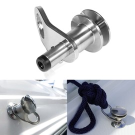 Marine Stainless Steel Quick Release Fender Holder, Easy Pop Up Style Fender Cleat fits for 3/8“ Fender Lock Device (Release Pin Only)