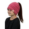 Funky Junque - Gorro de cola de caballo para niños,