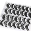 Losha Eyelashes Natural Look Faux Mink Lashes Pack Handmade Fluffy