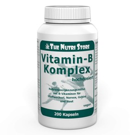 Vitamin B Complex High Dose Vegan Capsules Pack of 200