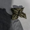 JewelVOX Scrunchie, Hair Elastic, Women's Square, Velour, Large, Square, Adult,