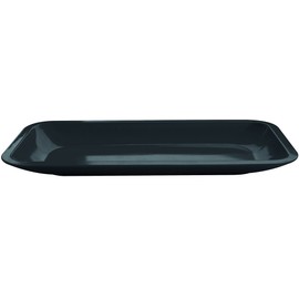 zakdesigns Dinner Platter Seaside 31,5x15 cm in Black, Melamine 31.5 x 15 cm