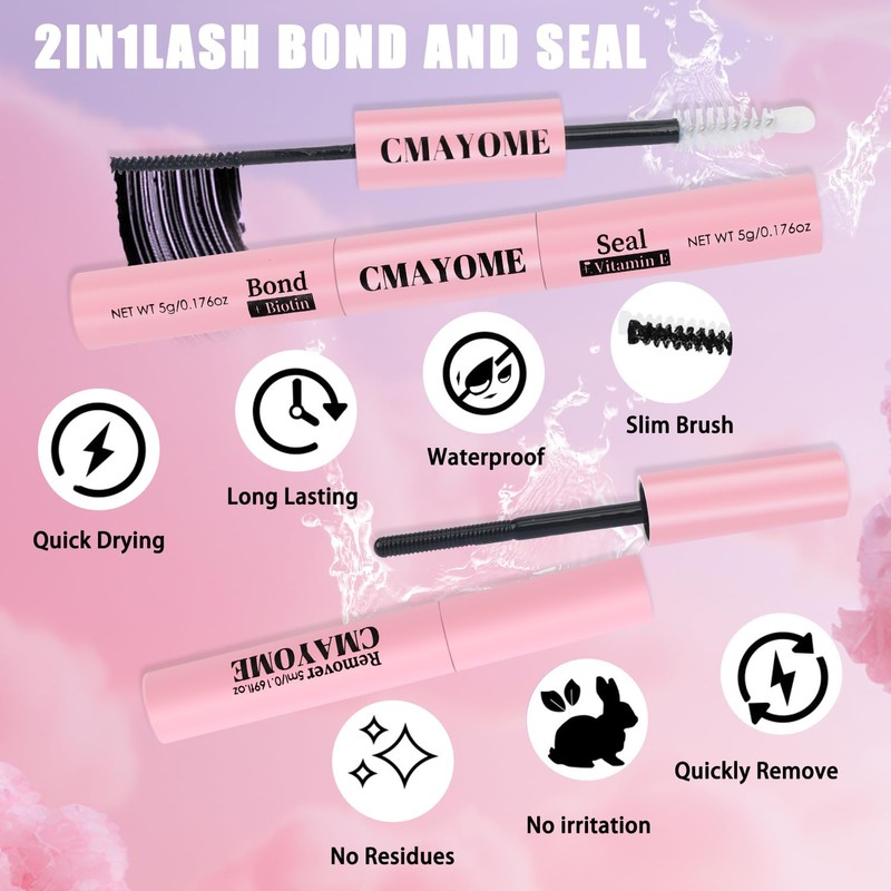 OWill False Eye Lashes Set