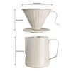 AGOGO Camping Pour Over Coffeemaker Set with Paper Filter Stainless