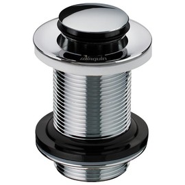 Wirquin 30723418 1.25" Brass Basin Waste Interior Quick CLAC, UNSLOTTED