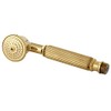 Kingston Brass K107A2 Vintage Hand Shower Head, Polished Brass 6.88