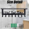 Hot Tub Towel Rack with Shelf - Metal Towel Rack