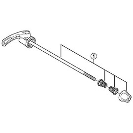 Shimano FH M785 Complete Quick Release, 173 mm