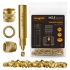 HANGLIFE M2.5 Threaded Inserts with Soldering Tips, Melting Aid, Press-in