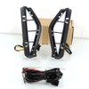ECAHAYAKU Car LED DRL With Dynamic Turn Signal Yellow For