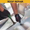 Vigorous 6in x 50ft Aluminum Flashing, 0.2mm Waterproof Metal Roofing