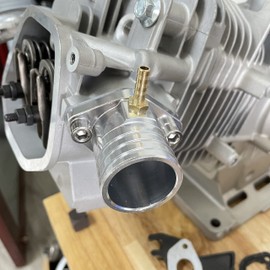 SJVLXHI Silvery VM34 Carburetor Kit, For GX390 / 420cc Predator,58mm Air Filter Grey