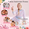 Kosmetiktasche für Damen, weiß, 18 Jahre