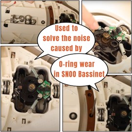 O Rings Replacement Kit for Fixed SNOO Smart Sleeper Bassinet Motor Ultimate Repair Bundle