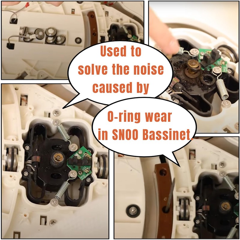 O Rings Replacement Kit for Fixed SNOO Smart Sleeper Bassinet