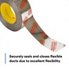 3M Venture Tape UL181B-FX Polypropylene Duct Tape 1599B, Silver, 48