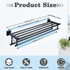 Alise Towel Rack for Bathroom Wall Mount,Double Towel Bars for