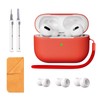 Airpods Pro 2nd Generation Case Cover, Full Protective Soft Silicone,