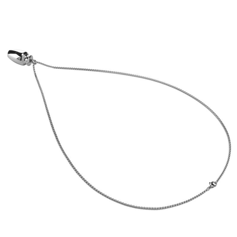 Pet Ashes Necklace Exquisite Memorial Stainless Steel Cremation Jewelry Urn