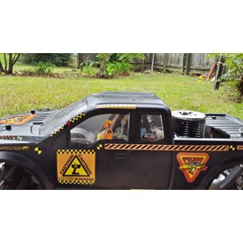 RC Car Truck Decals Stickers - Crash Test - for Traxxas Arrma Losi Axial RC4WD HPI TLR Redcat Nitro Brushless