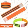 8 Pcs Reflective Running Gear, Runners Reflective Wristbands for Running,