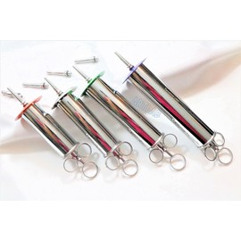 4 Pc Premium 3,4,6,8oz Ear Syringe Wax Remover Veterinary Instruments ( Cynamed )