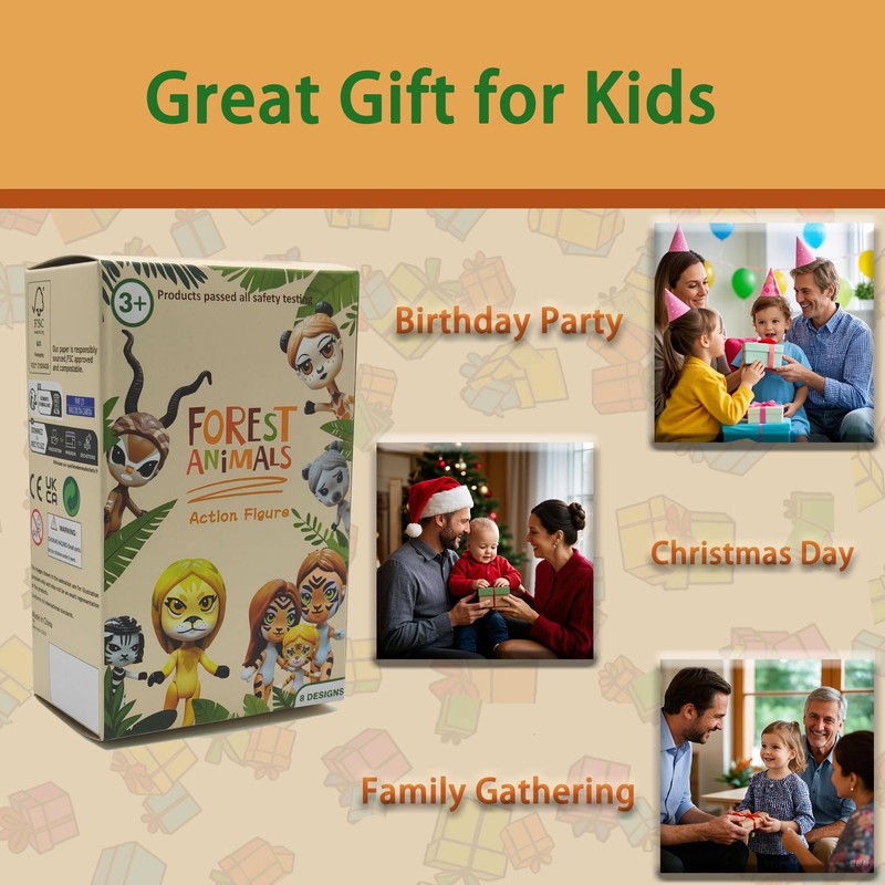 PLENTY MORE Tiger The Homeless Action Figure - 8cm Collectible