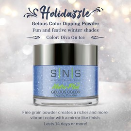SNS Healthy Natural Nails SNS Nails Dipping Powder Gelous Color - Holidazzle Collection - HD13-1oz