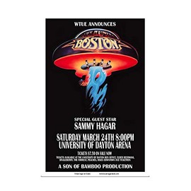 Raw Sugar Art Studio Boston/Sammy Hagar 1979 Dayton Concert Poster