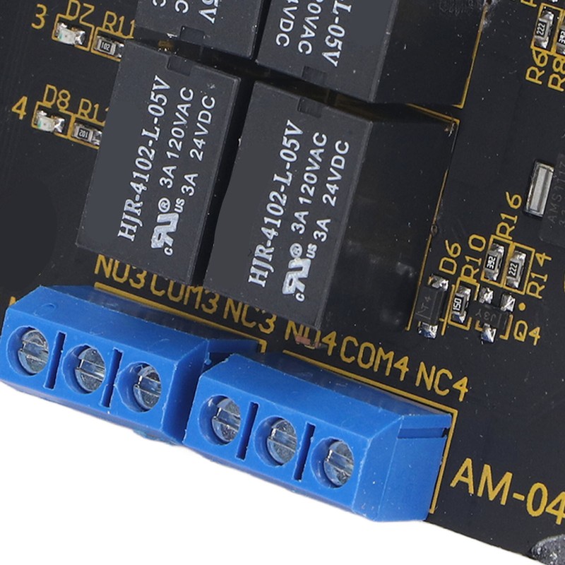 Relay Module 4 Channel High Level Trigger Relay Expansion Board